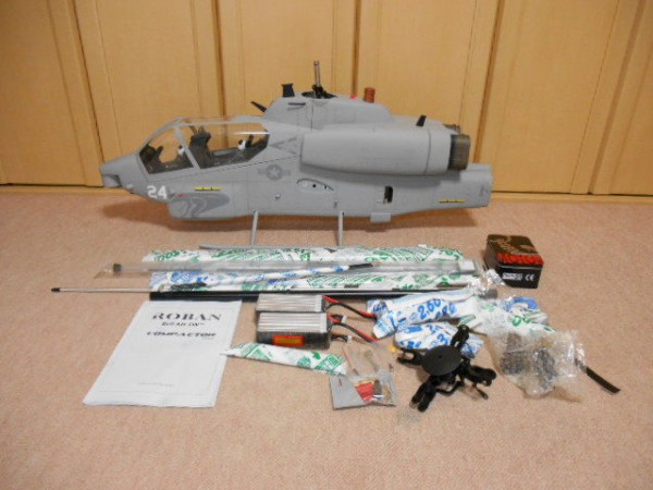 ROBAN AH-1W スーパーコブラ 修理・メンテナンス・フライト調整依頼公開ページです。 : ラジコン (RC) 初心者の為の ヘリコプター  組み立て方・設定の仕方・ 飛ばし方など解説しています(^ ^)v