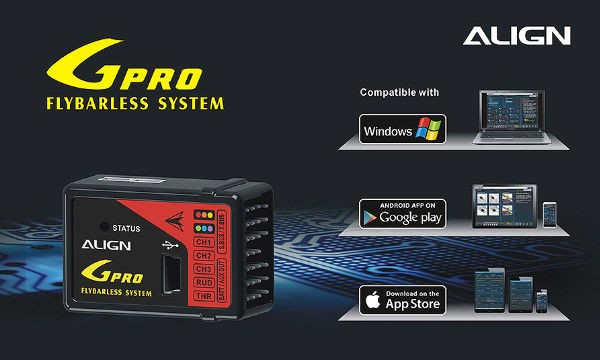 通販 激安 ALIGN Gproジャイロ設定・バージョンUPの仕方! : ラジコン (RC ラジコン