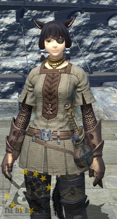 チェーンメイル サーコート とチェーンメイル グレイサーコート Ff14 Gysahl Gysahl 第八旅団エオルゼア方面軍