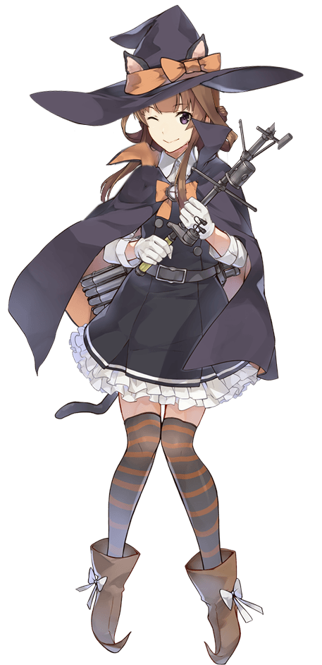 艦これ ハロウィンmode朝潮ちゃん 色々な艦娘のハロウィンmodeのコラ素材になってしまう 艦隊これくちょん速報