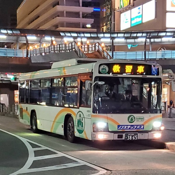 阪神バスで教習車を見た レッドボーイのたびてつブログ