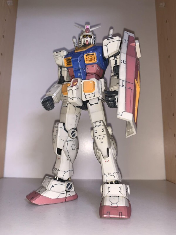 ガンプラ作例 Mgのmk Vをアメジストパープルでコーティング 他 機動戦士ガンダムのモビルスーツの性能は