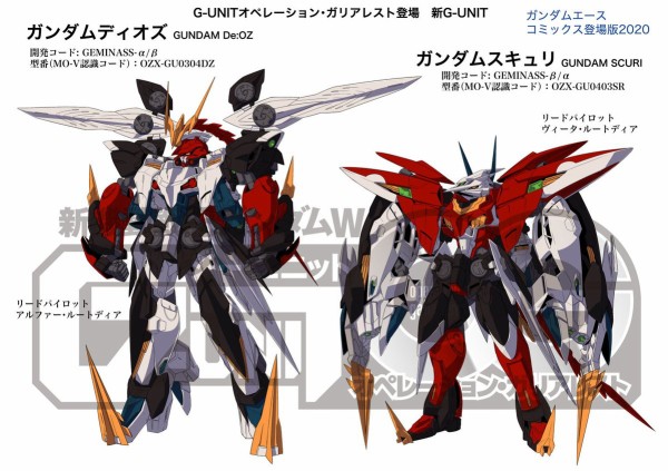 G Unitに新ms ガンダムディオズ と ガンダムスキュリ が登場 機動戦士ガンダムのモビルスーツの性能は