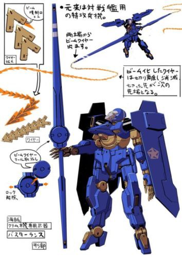 バスターソードやバスターライフルみたいに武器の名前に バスター が付く条件って何なの 機動戦士ガンダムのモビルスーツの性能は