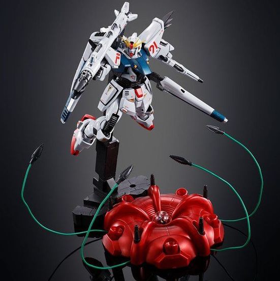 ガンダムf91 30周年 旧mgのラフレシアスタンドが付属したmgver2 0チタニウムフィニッシュが発売 機動戦士ガンダム のモビルスーツの性能は