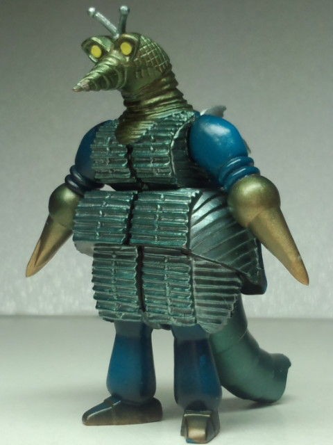 モゲラ怪獣フィギュア 未開封 バンダイ 東宝ゴジラ怪獣シリーズ モゲラ ソフビ 1994 紙タグ付き