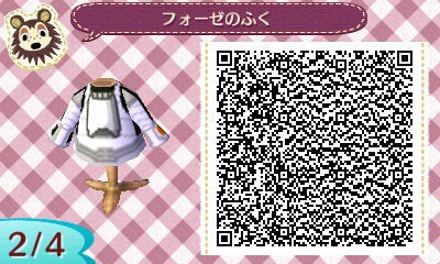 とびだせどうぶつの森 マイデザイン Qrコード ２ 02 ふぁくとりー