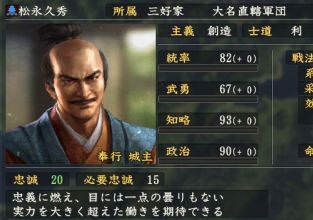 信長の野望 大志の松永久秀wwwwwwwwww 歴ネタまとブ