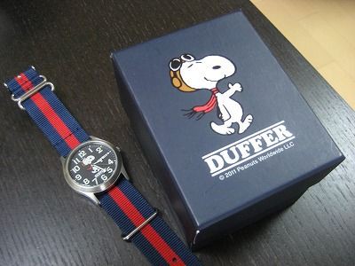 Snoopy x The DUFFER of St. George Limited Edition Watch From