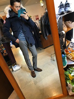 Canada Goose ジャスパーをロックオン カナダグース旋風 Re Mix Style