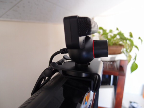 PS3 Move】PlayStation Eyeの設置 薄型テレビの上に取り付ける方法