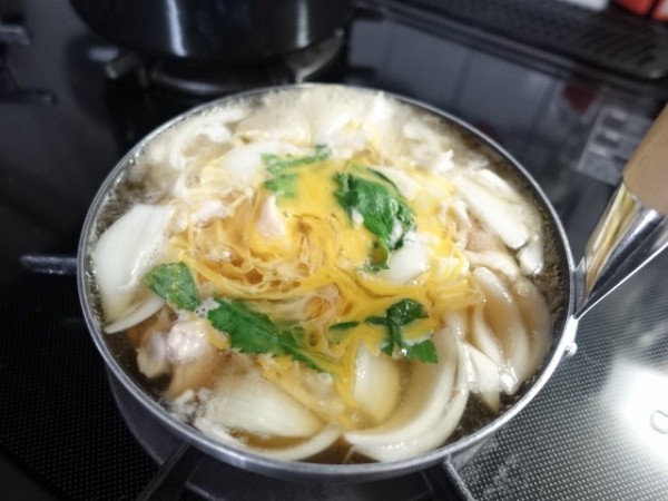 親子丼 カツ丼の鍋の紹介 フッ素樹脂加工 鳥取の社長日記