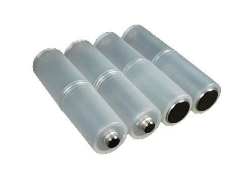 単4電池を単3電池の形に変換することで機器を軽量化する電池スペーサーの紹介 ワイヤレスマウス リモコン コントローラーなどに 鳥取の社長日記