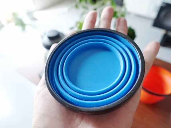 私おすすめの携帯折り畳みコップの紹介 アウトドアや旅行やカバンの中に 鳥取の社長日記