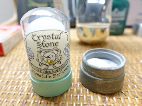 ワキの制汗剤 クリスタルストーン は何年もつのか 今日から検証を始める 鳥取の社長日記