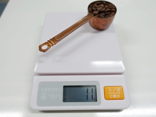 コーヒーの豆と粉は同じ重さでも粉のほうが容量が多い 鳥取の社長日記