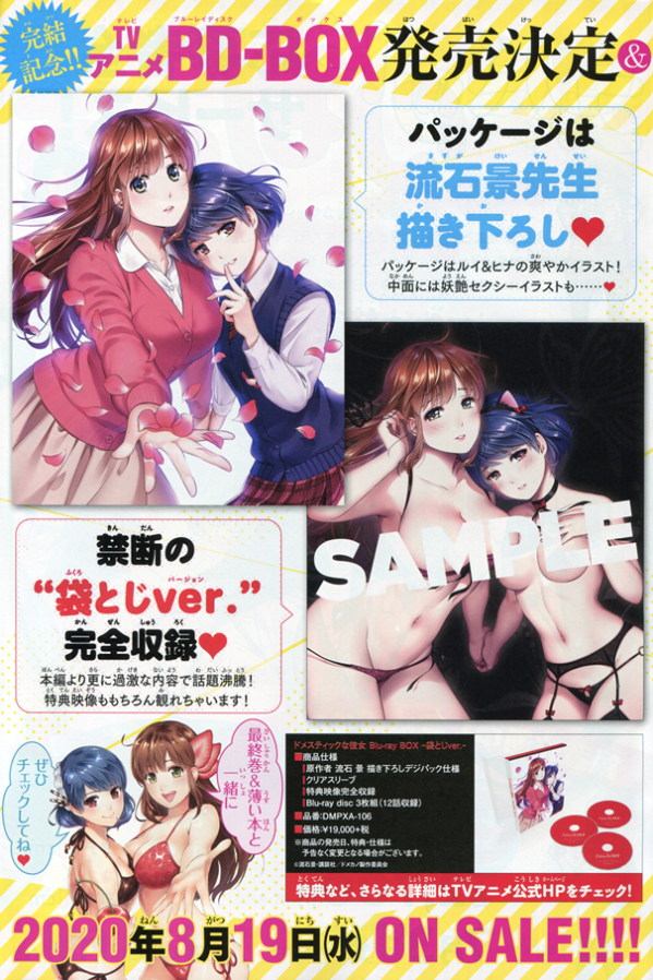 ドメスティックな彼女 最終話 レビュー 週刊少年マガジン 第28号 6月24日号 恋華 れんか 3rd