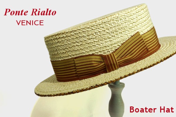 PONTE RIALTO/ポンテリアルトイタリア製のカンカン帽 : repression 