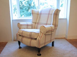 ローラアシュレイ ウィングバックチェア サウスウッド 1人掛け 中古家具買取 リサイクルショップの リ スタイル