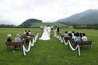 ２人だけの結婚式 北海道十勝リゾートウエディング 帯広 結婚式 レベ ウエディング