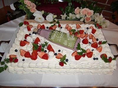 オリジナルウェディングケーキ 北海道十勝リゾートウエディング 帯広 結婚式 レベ ウエディング