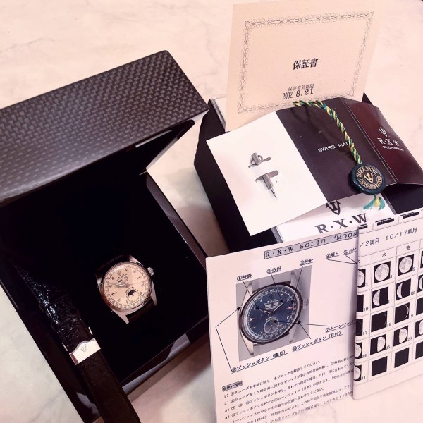 ロレックスRef.6062オマージュ RXW MOON STARSが高値記録更新で