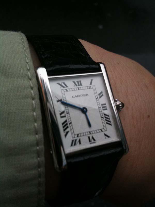 時計バカ一代さんとお会いしました～タンク購入 : カルティエ番長