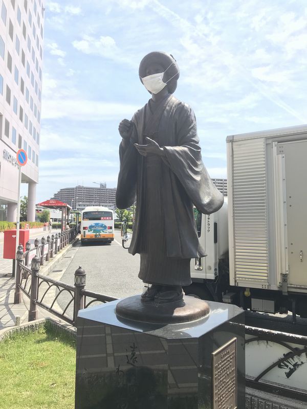 与謝野晶子　肉筆　直筆　色紙　「柔肌の熱き血潮に触れもみで　ー」 額入 2792 柔肌の熱き血潮に触れもみで ・・・他一首 : 万葉歳時記 一