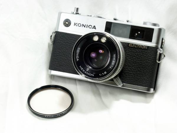 コニカのエレクトロン（KONICA ELECTRON) : クラシックカメラの使い方