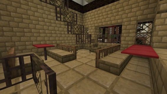 隣接して建てたお店 Riiiのマイクラ建築