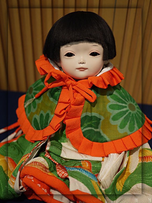 売約済 市松人形　作家様 山崎明咲様　クタちゃん 山崎明咲作 市松人形が届きました | 北迫薫の 日本のこと日本のもの