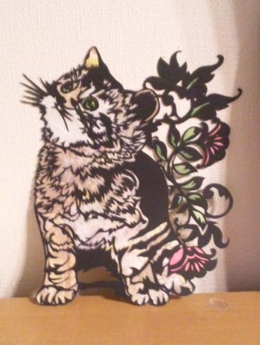 切り絵(ねこ) : りことねことクラフトとのblog