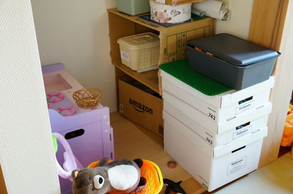 仮住まいにおすすめ ダンボール カラーボックス 365日のとっておき家事 Powered By ライブドアブログ