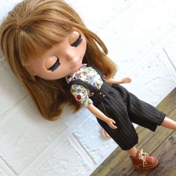 花柄シャツとパンツのセットを作りました！ : リカちゃん服