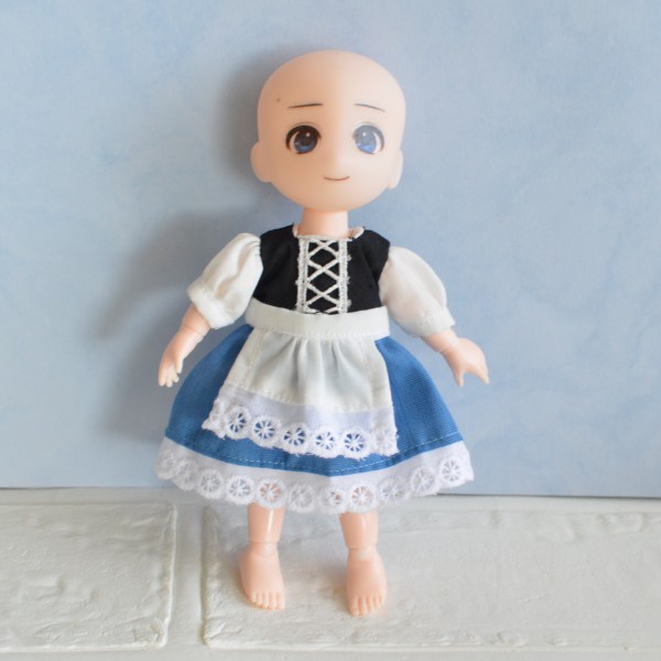 セリアドールさん、ダイソードールさんの10cmボディのお洋服セットを