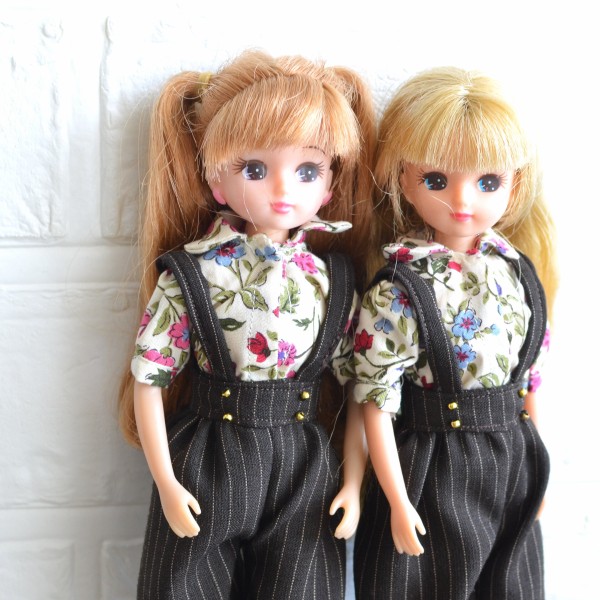 花柄シャツとパンツのセットを作りました！ : リカちゃん服