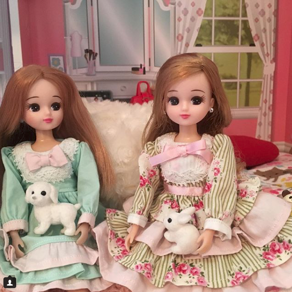 リカちゃんたちのかわいいコーデ すてきな写真を見せていただきました リカちゃん服ハンドメイド りんごぽんのおうち 札幌市
