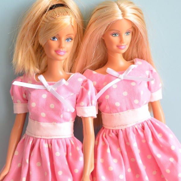 30cmドールサイズのワンピースを作りました！ : リカちゃん服