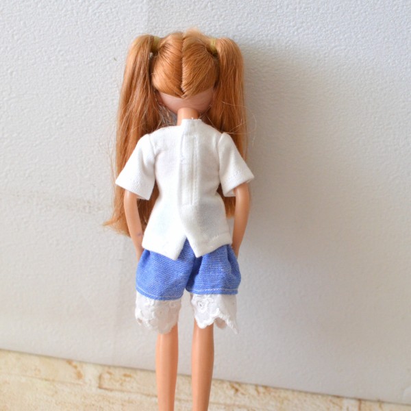 22cmドールサイズのコンパクトなTシャツ/「新 怖い絵」を読んで衝撃を