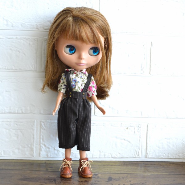 花柄シャツとパンツのセットを作りました！ : リカちゃん服