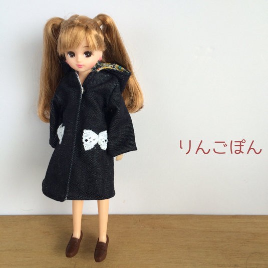 リカちゃん人形　洋服　ハンドメイド　1075 リカちゃん人形洋服ハンドメイド1075