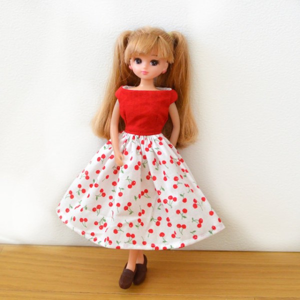 春のコレクション リカちゃん服 017 ワンピース2点 011 おもちゃ 人形 Csjla Pe