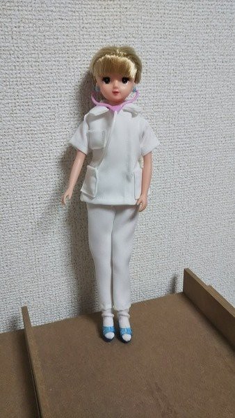 看護師さんのかわいいリカちゃんたち！ : リカちゃん服