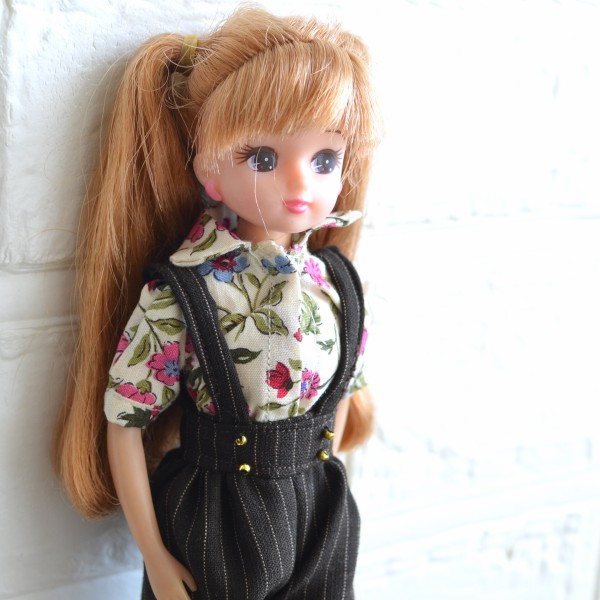 花柄シャツとパンツのセットを作りました！ : リカちゃん服