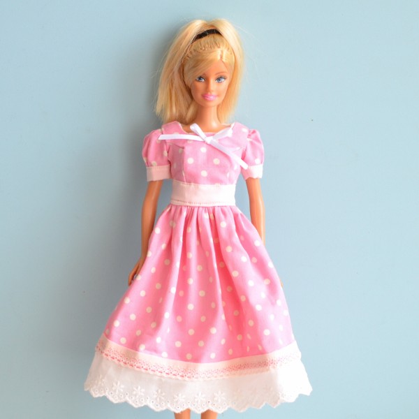 30cmドールサイズのワンピースを作りました！ : リカちゃん服
