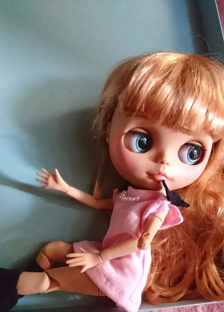 ブライスちゃんへの着用写真 ピュアニーモsボディいいなあ リカちゃん服ハンドメイド りんごぽんのおうち 札幌市