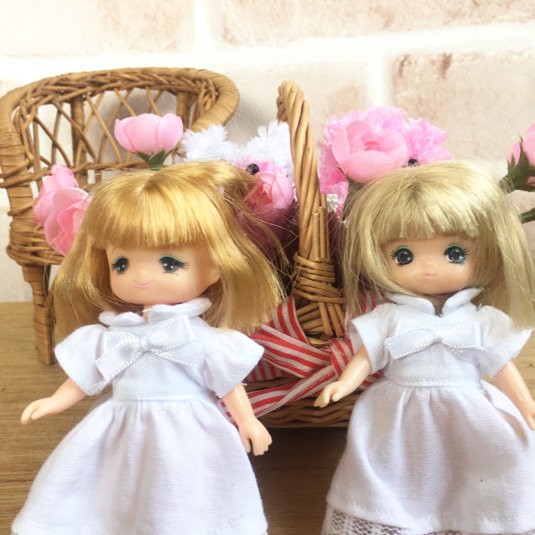おそろいの天使ちゃんたちがラブリー♪ミキマキちゃんサイズの