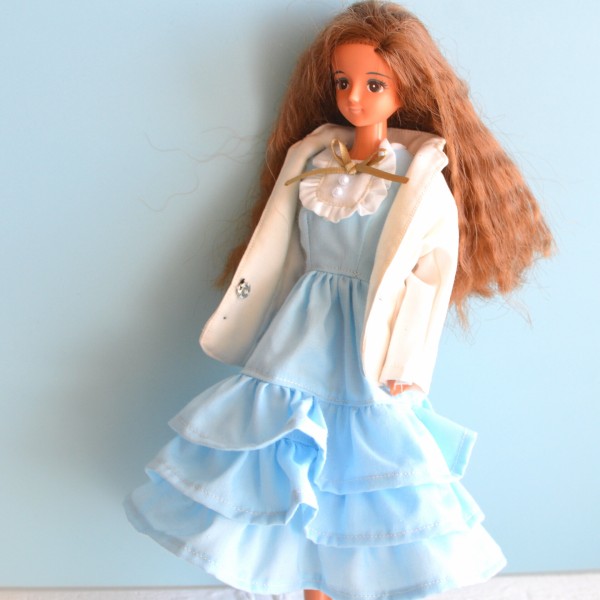 リカちゃんボーイフレンド、27cmドールサイズのジャケットを作りました