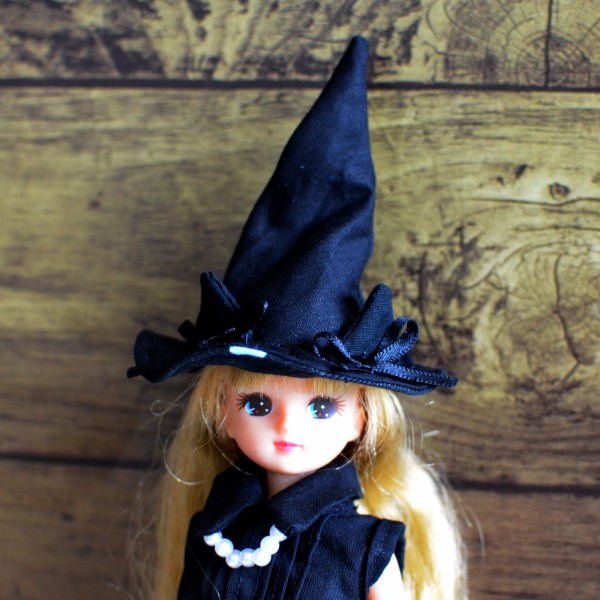 リカちゃん ブライス アウトフィット ～ハロウィンAB～ リカちゃん ブライス アウトフィット ～ハロウィン／ドットブラック～