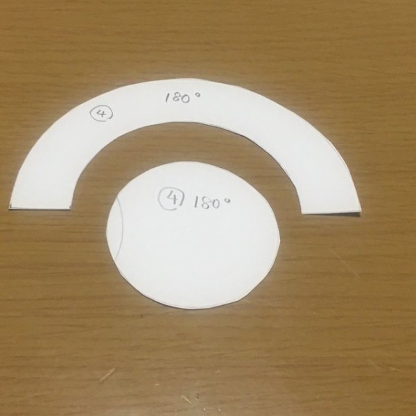 実験 ２枚仕立てのベレー帽の型紙について考えてみました リカちゃん服ハンドメイド りんごぽんのおうち 札幌市